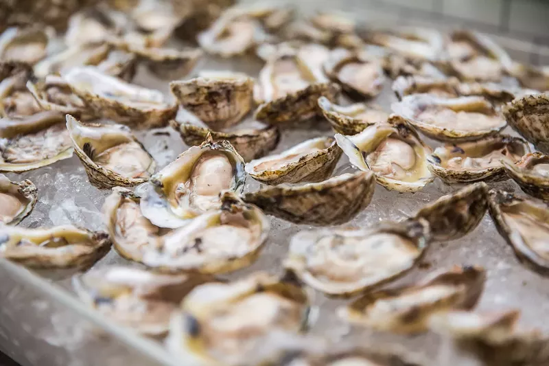 Image: Emersum oysters on the half shell.