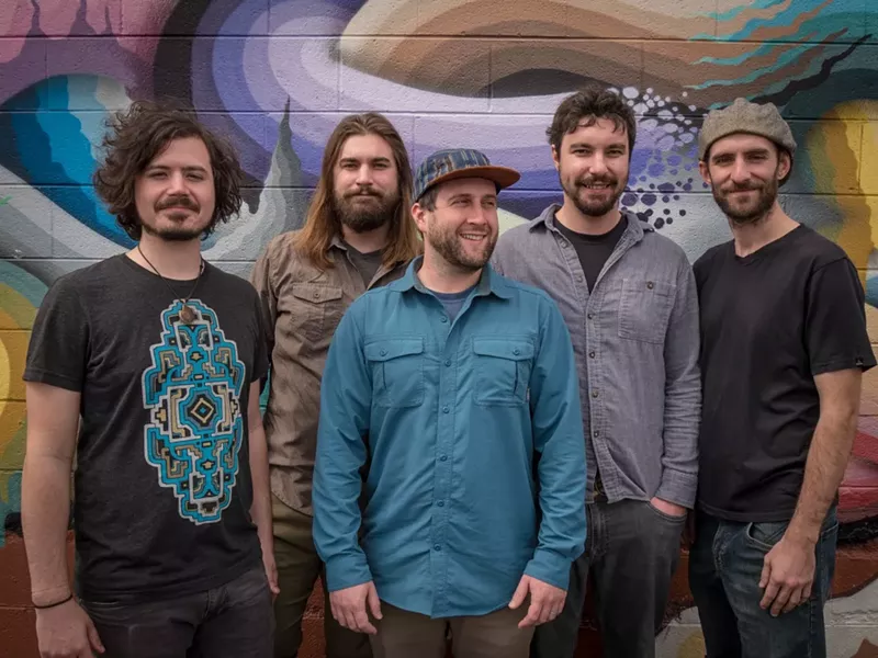 Image: Papadosio plays Red Rocks.