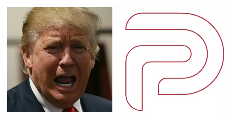 Image: The opportunities for President Donald Trump to use the Parler app as an alternative to Twitter appear to be dwindling.