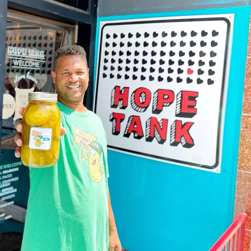 Image: The People's Pickles is in the process of transition to a nonprofit so that they can continue to grow their outreach.