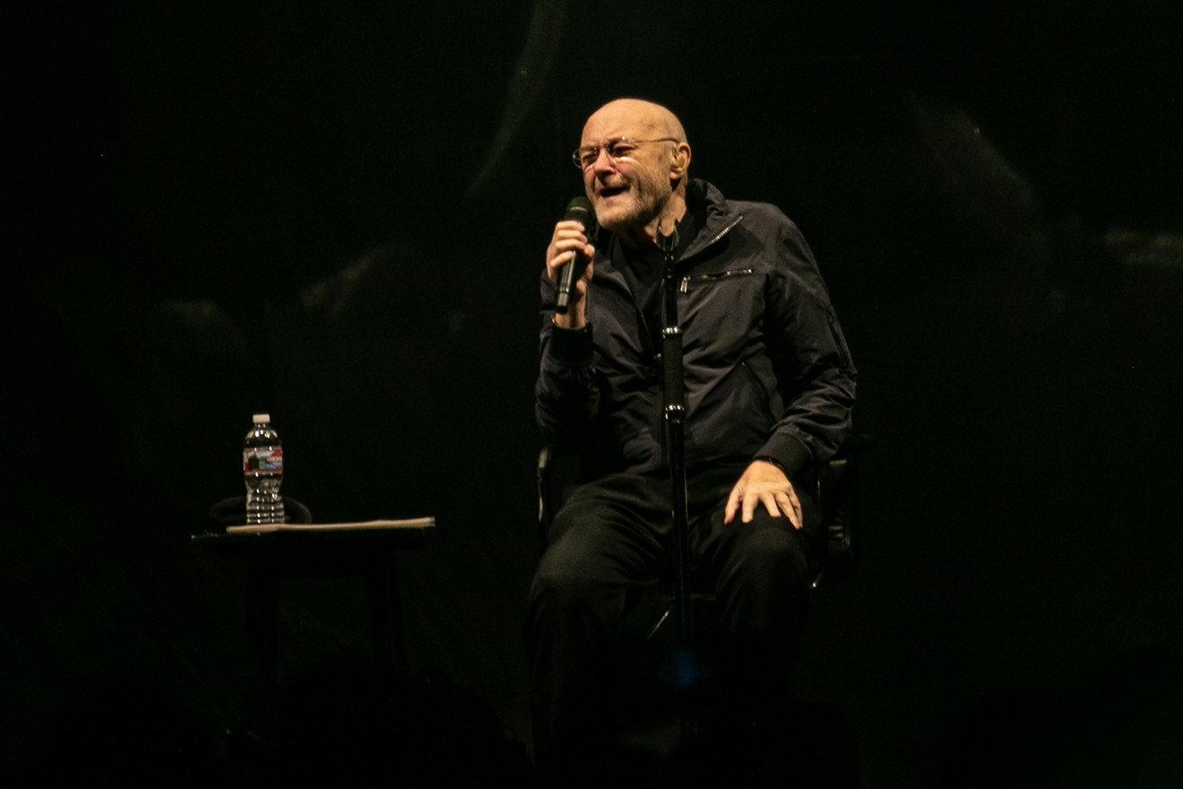 Phil Collins performed at the Pepsi Center on October 13, 2019.