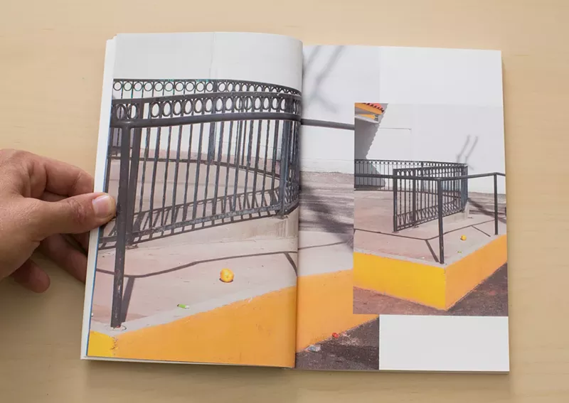 Image: Matt Pevear, spread from self-published book I'm Ready to Die, just not yet.