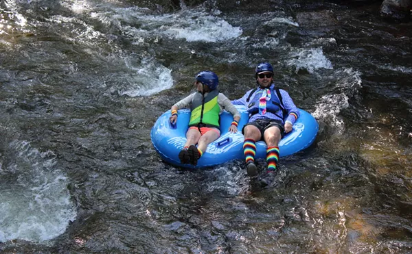 Image: Photos: Highlights of the 18th Tube to Work Day on Boulder Creek
