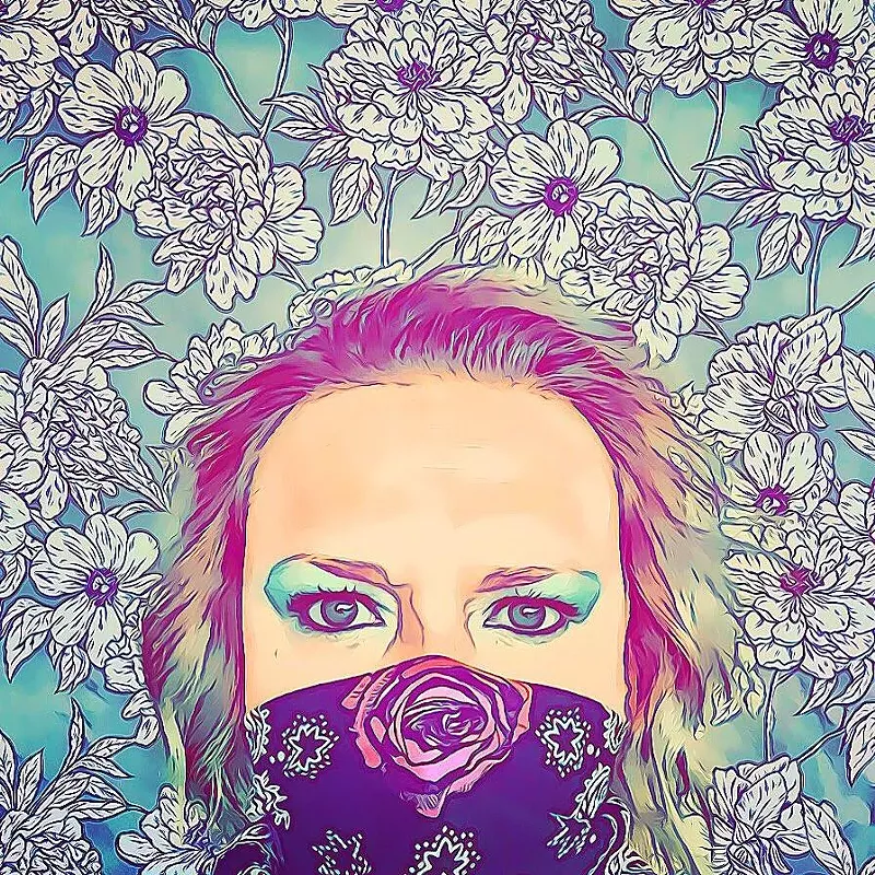 Image: Adrienne DeLoe's self-portrait that started the project.