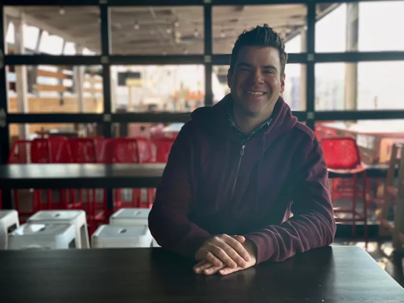 Image: Charles Troup injects a little humor into his new project, Gorlami Pizza.