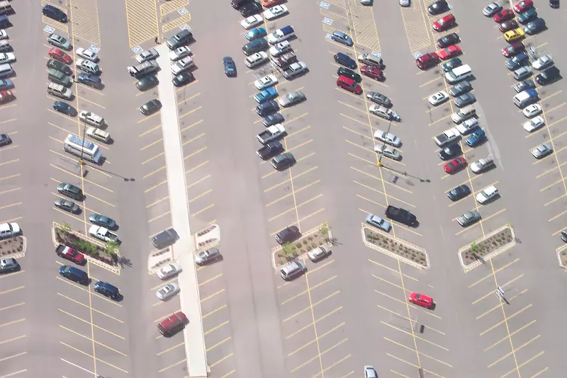Image: Parking: more fun at an angle.