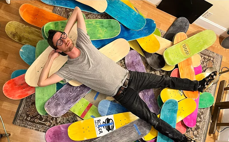 Image: Plank Canvas Art Show Merges the Art World With Skate Culture for One Night