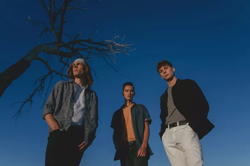 Image: Alt-rock trio Holdfast.