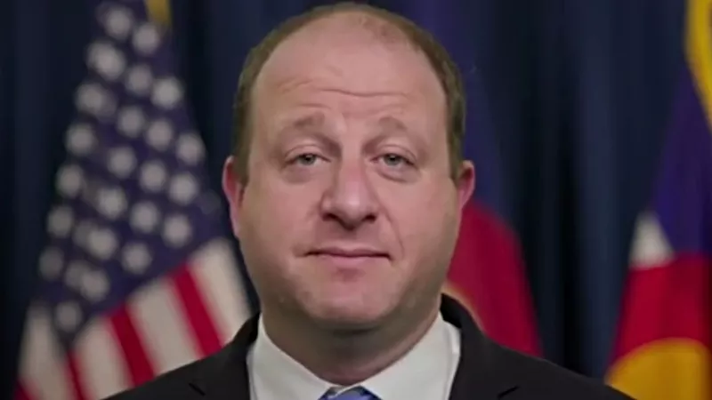 Image: Governor Jared Polis as seen in a recent video shared on his YouTube channel.