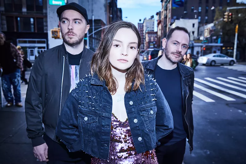 Image: Martin Doherty, Lauren Mayberry and Iain Cook are the Scottish synth-pop band CHVRCHES.