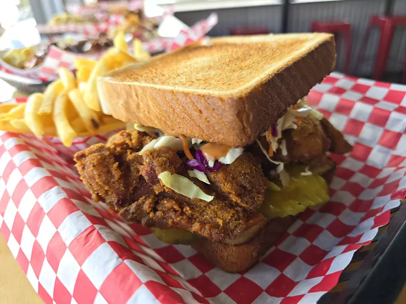 Image: fried chicken sandwich