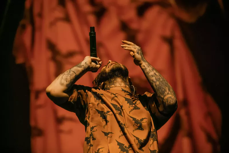 Image: Like the Cheesecake Factory, Post Malone offers something for everybody.