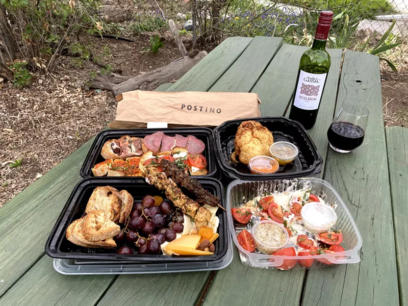 Image: Happy hour at home is great when you order from Postino.
