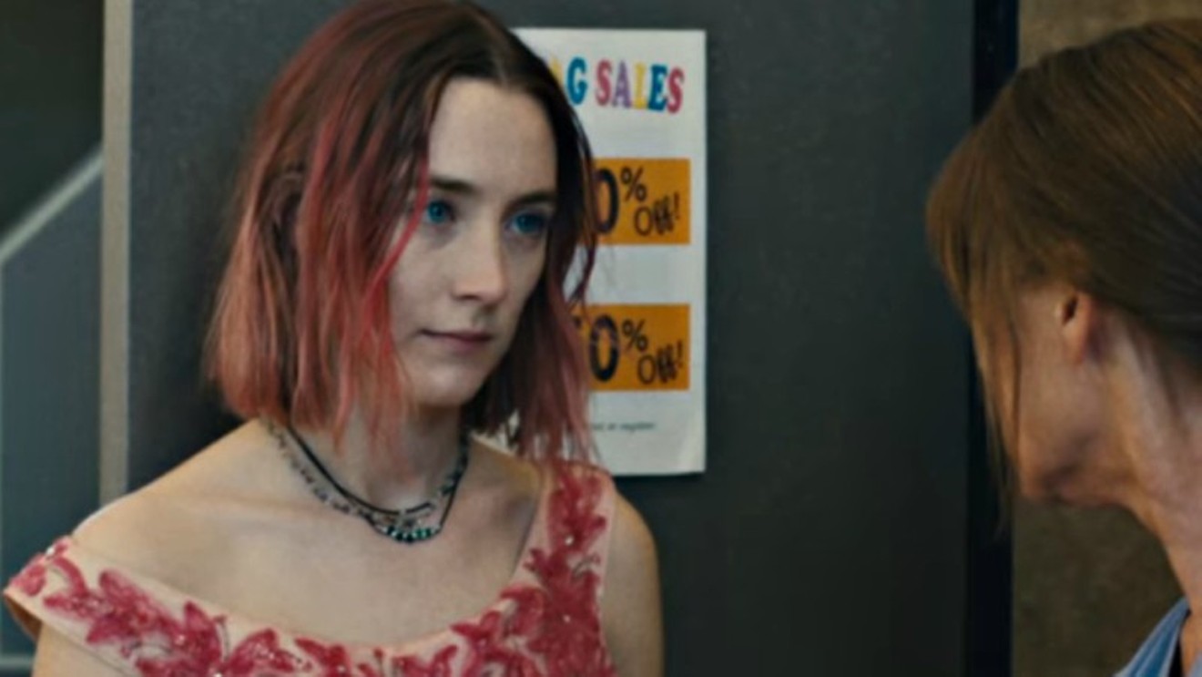 Saoirse Ronan in Lady Bird, the opening-night selection at the 40th annual Denver Film Festival.