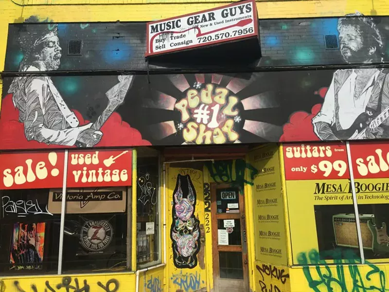Image: Music Gear Guys will close after being priced out by skyrocketing rent.
