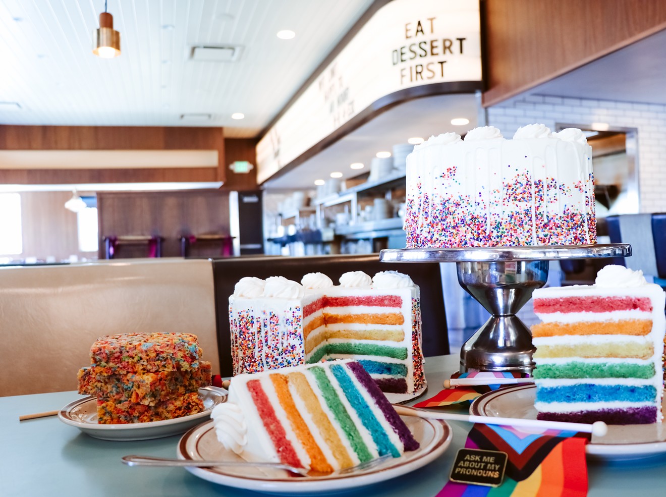 100% of sales from Steuben's rainbow treats will be donated to the Center's Rainbow Alley.