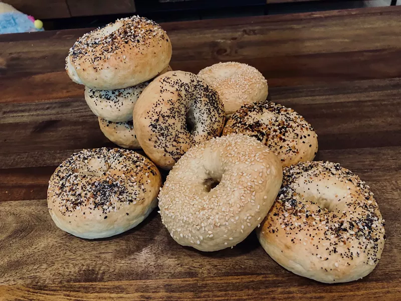 Image: Arielle and Tom Lasorsa started making bagels as a quarantine pastime, but it quickly became something more.