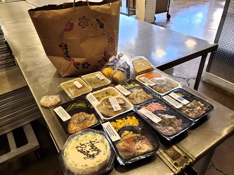 Image: Project Angel Heart is sending out more food than ever, with fewer people.