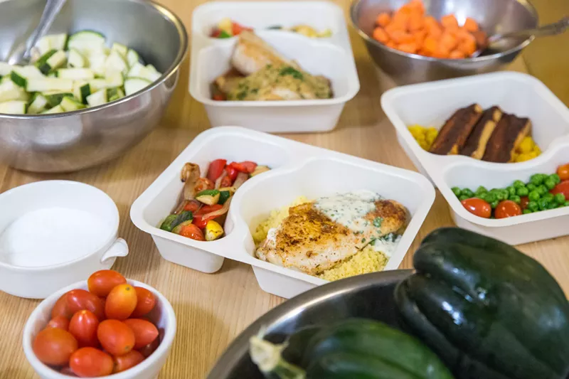 Image: Executive chef Brett Newman is now overseeing the production of Project Angel Heart's medically tailored meals.