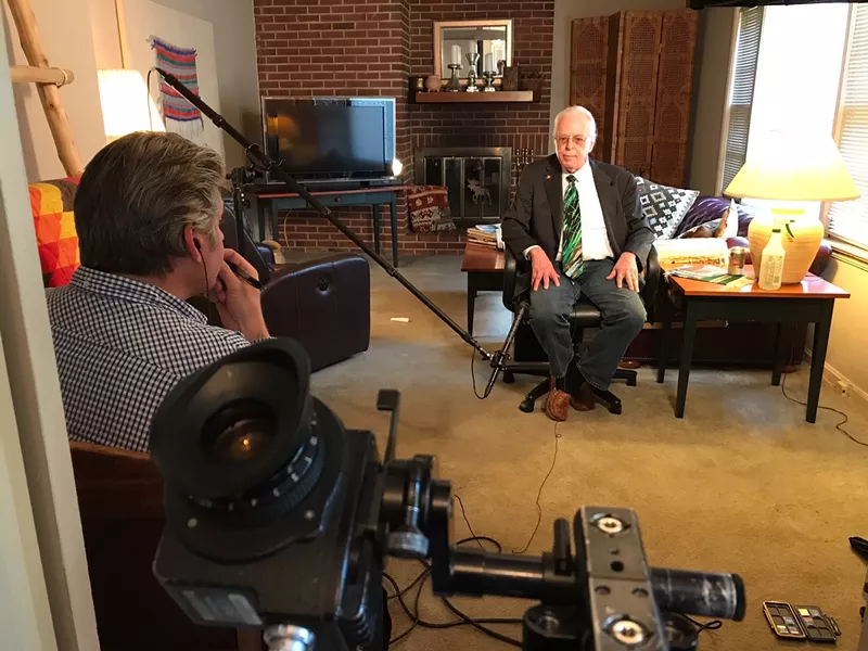 Image: Keith Stroup, founder of the National Organization for the Reform of Marijuana Laws, sits for an interview.