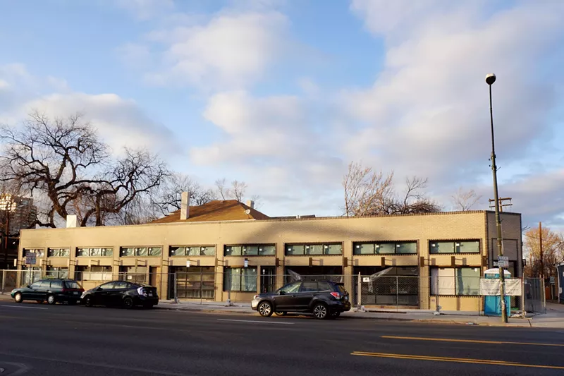 Image: Q House will occupy the right half of this building.