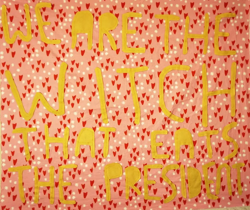 Image: Katy Batsel, "Witch Banner."