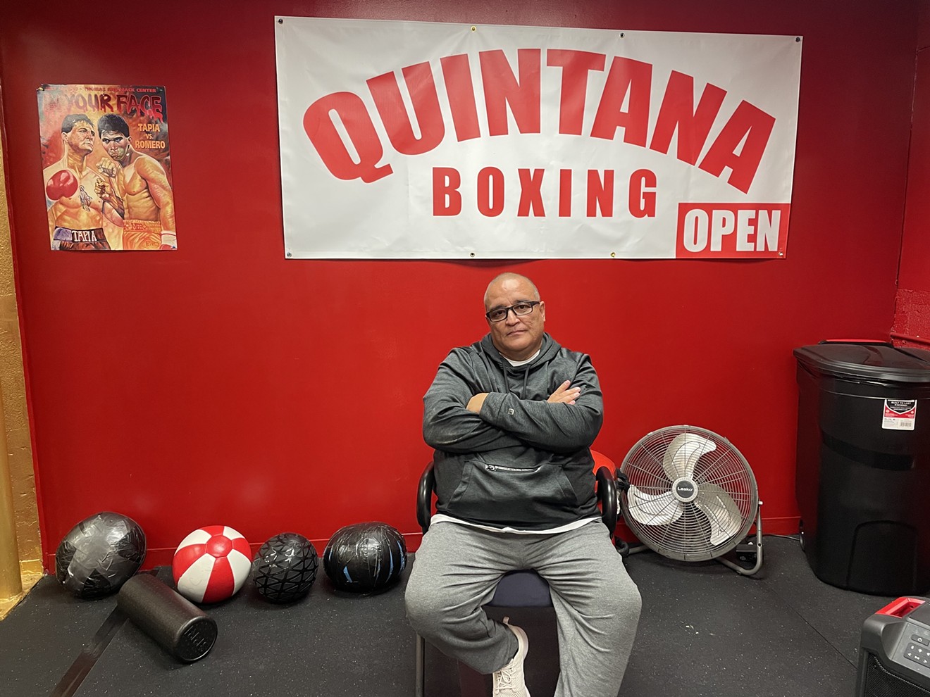 Mike Quintana wishes the gym founded by his grandfather could stay in Sloan's Lake.