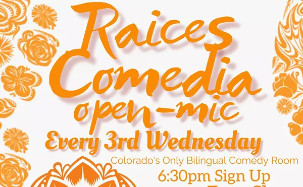 Image: Raices Comedia: Open-Mic