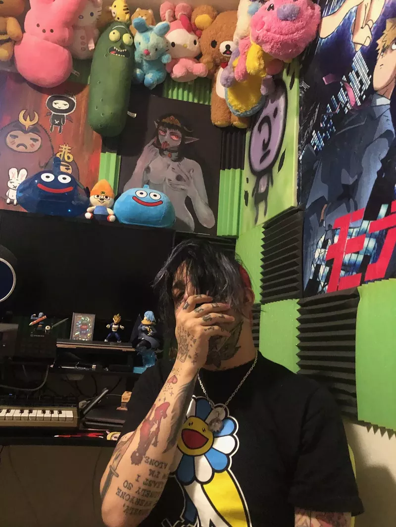 Image: Denver musician ITSOKTOCRY was a pioneer of the emo rap genre, but he's not resting on his laurels.