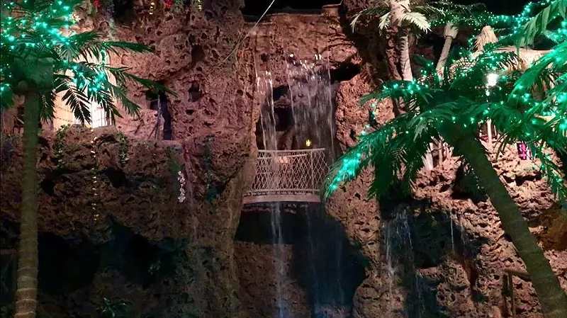 Image: Casa Bonita's waterfall is back in business: Dive right in — the water's fine.