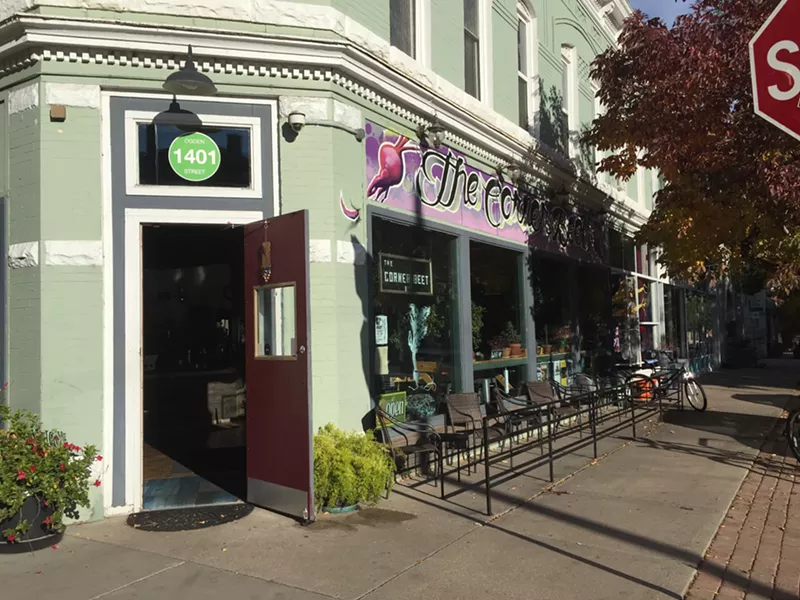 Image: Corner Beet is a cozy vegetarian cafe in Capitol Hill.