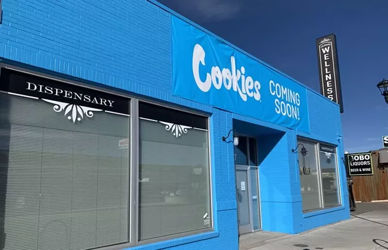 Image: A Cookies dispensary arrived in Denver this week.