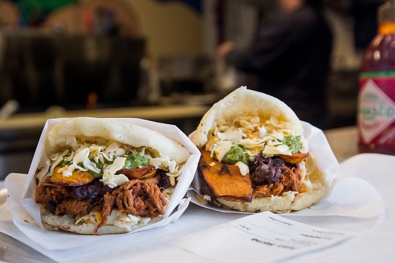 Quiero Arepas is now serving on South Pearl Street.
