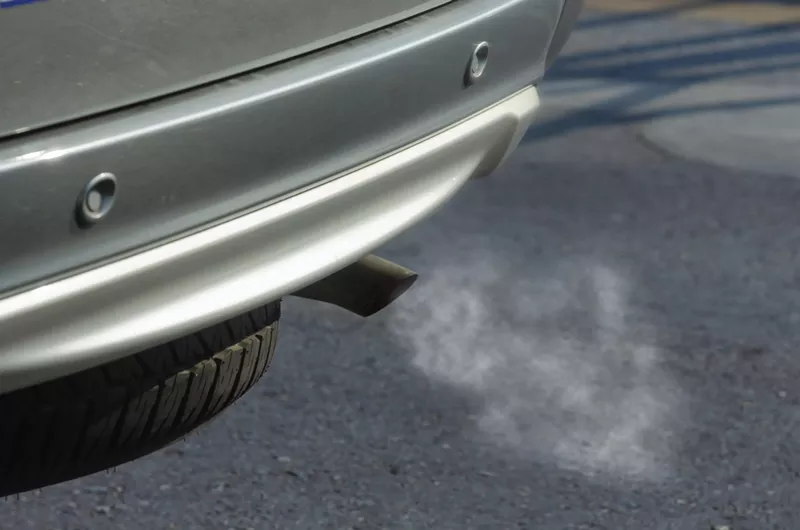 Image: tailpipe and car exhaust