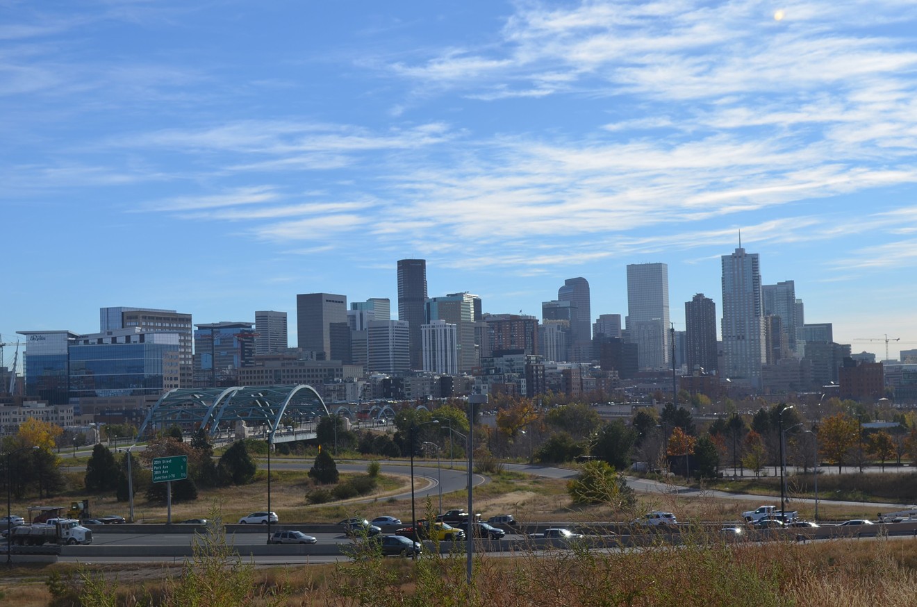 The Denver skyline is looking increasingly out of reach.