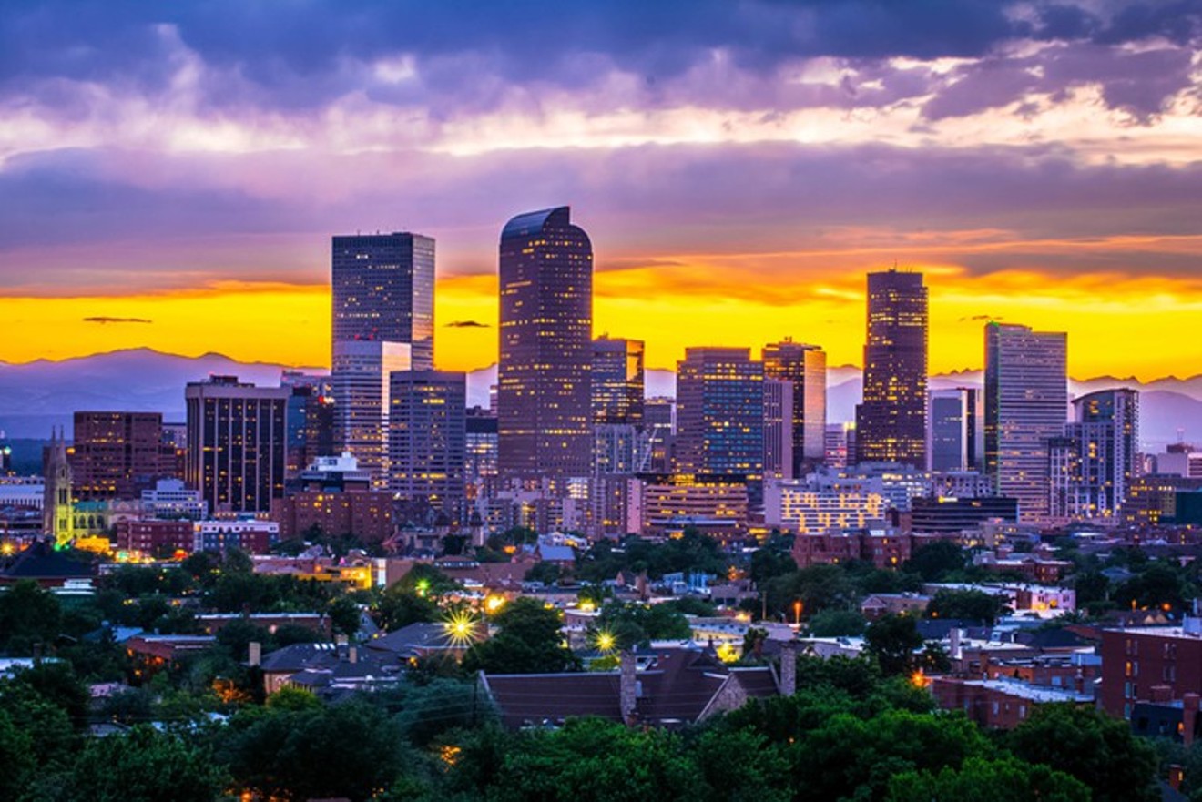 Photo of Denver skyline by Jeffrey Beal, one of our Twenty Best Instagrammers.