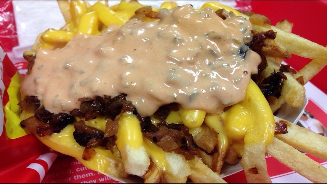 In-N-Out's Animal Style fries.