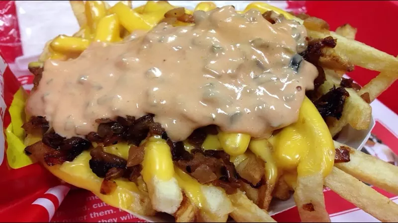 Image: In-N-Out's Animal Style fries.
