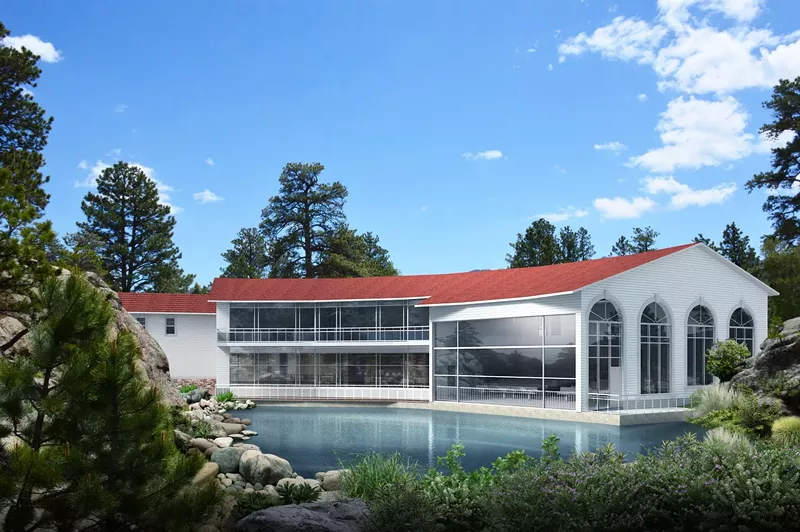 Image: A 3-D rendering of the completed Pavilion Auditorium.
