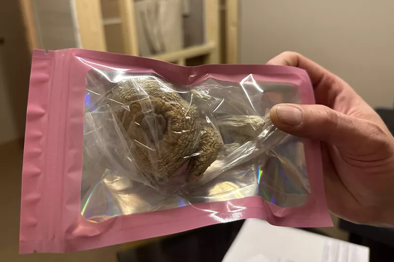 Image: package of magic mushrooms