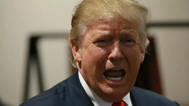 Image: Donald Trump in full cry during a 2016 Colorado campaign appearance.