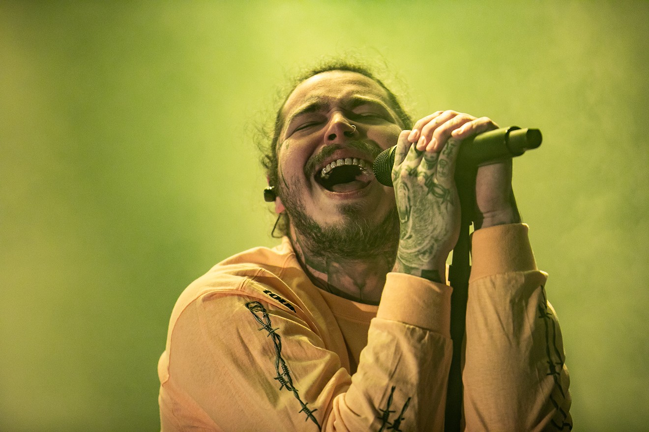 Post Malone performed at Red Rocks on May 2.