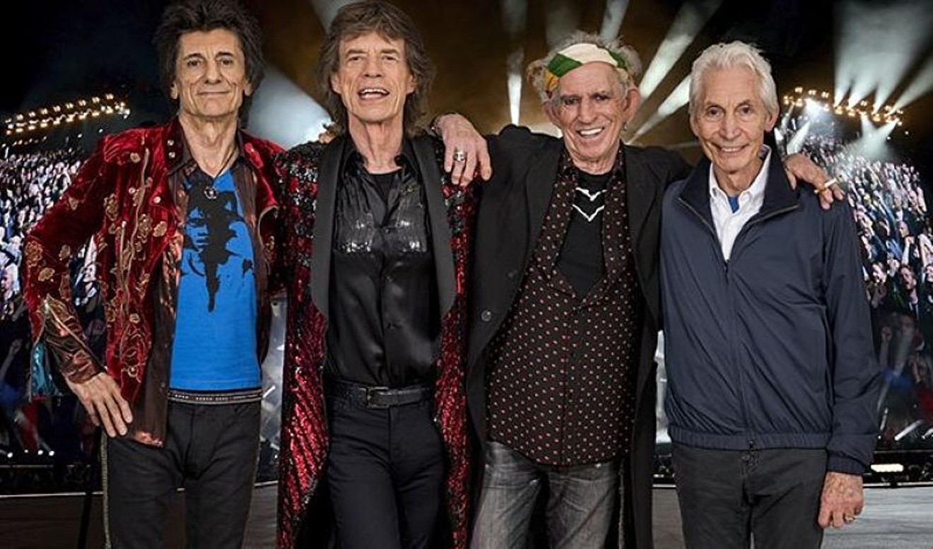 The Rolling Stones, on the road again.