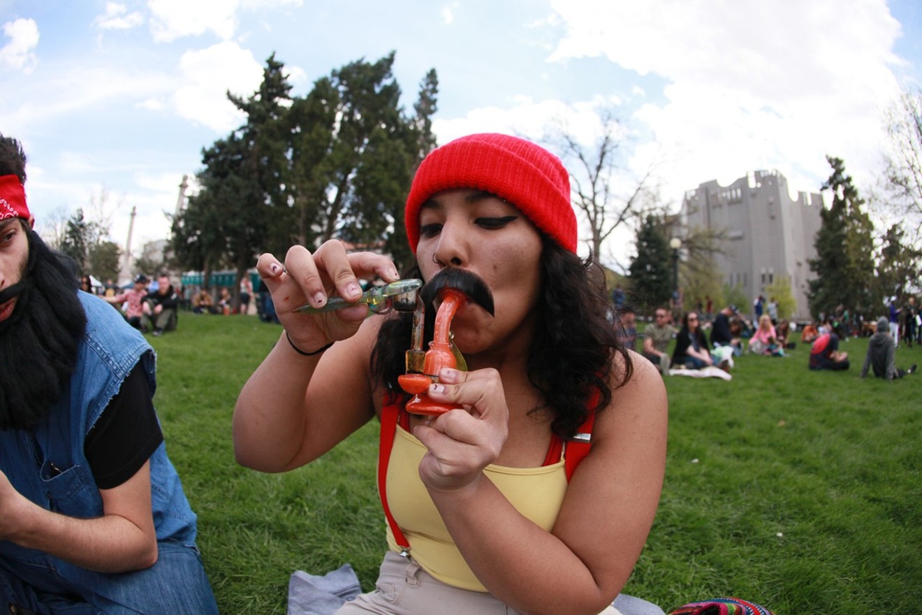 The annual 4/20 celebration includes plenty of non-sanctioned weed smoking.