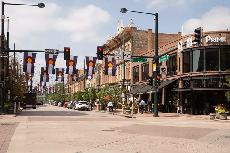 Image: Larimer Square is one of the city's dining destinations.