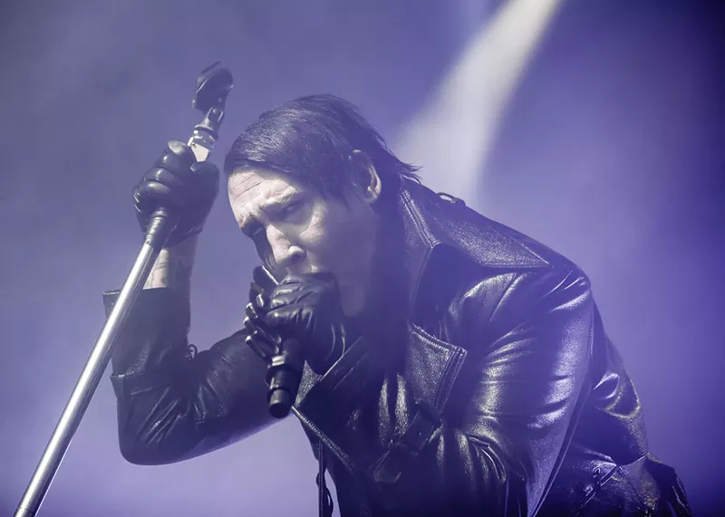 Image: Marilyn Manson performed at the Fillmore Auditorium on January 20.