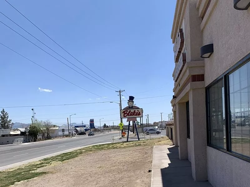 Image: The Blake's Lotaburger in Deming, New Mexico.