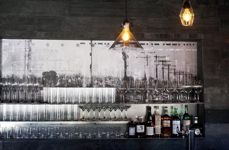 Image: The Telegraph bar has dried up.