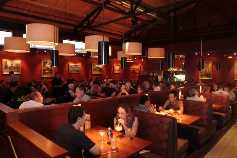 Image: A last look at the Racines dining room.