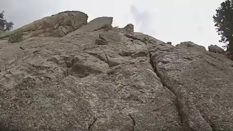 Image: The Batman Pinnacle at Rocky Mountain National Park, where Henry Gholz died.